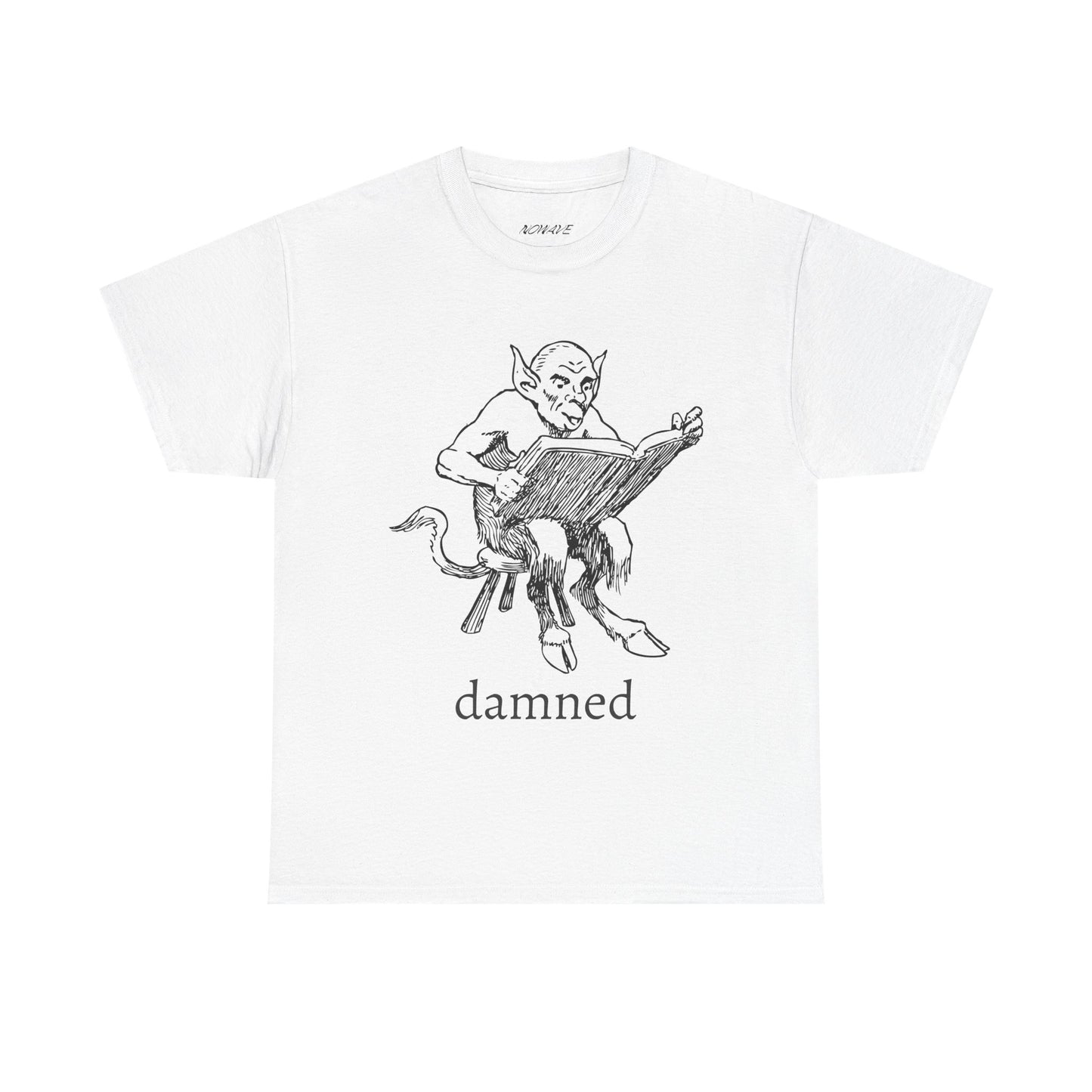 nowave damned unisex heavy cotton t-shirt